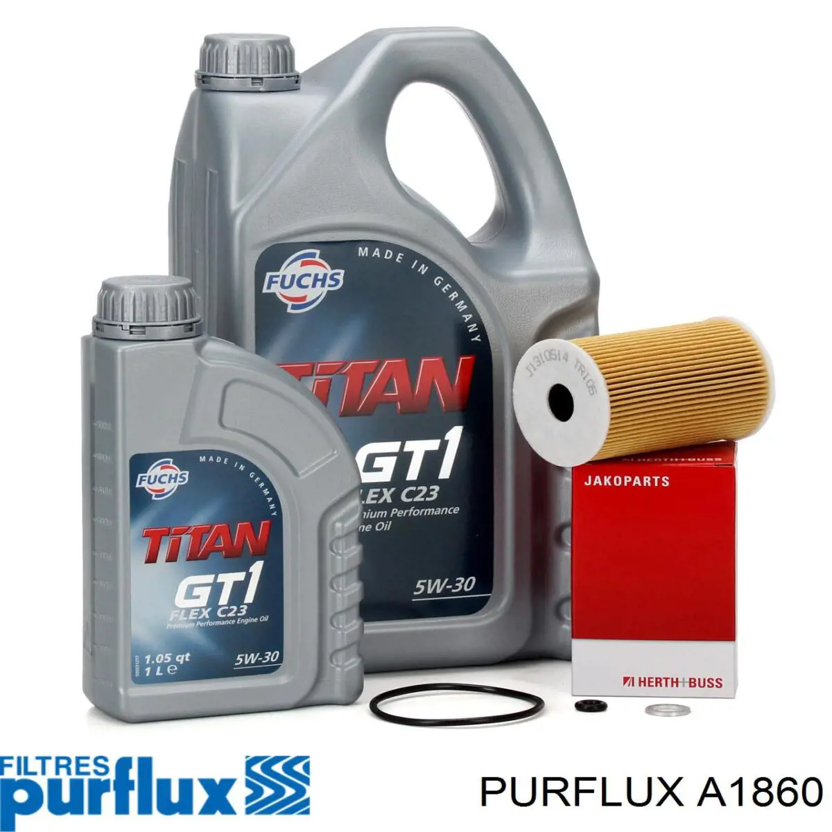 Filtr powietrza A1860 Purflux