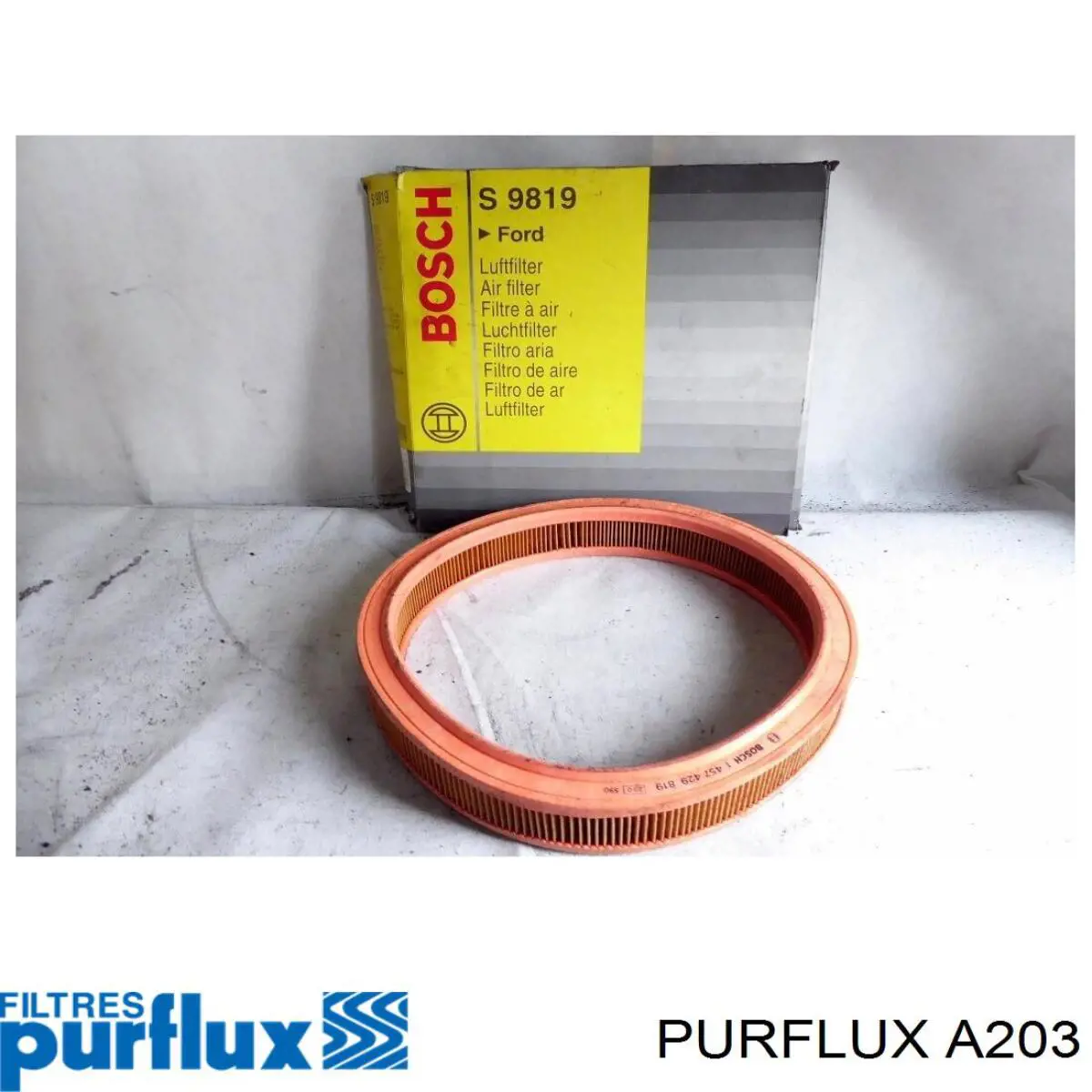 Filtr powietrza Purflux A203 cena, od 8,54 USD