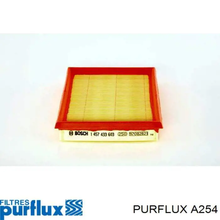 Do koszyka A254 Purflux Filtr powietrza