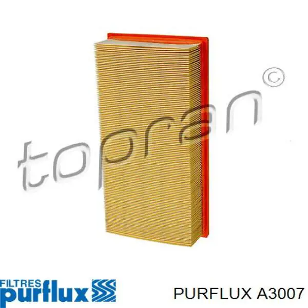 Do koszyka A3007 Purflux Filtr powietrza