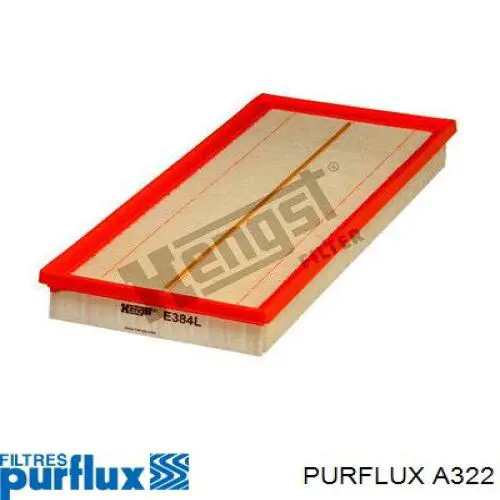 Filtr powietrza Purflux A322 cena, od 13,81 USD