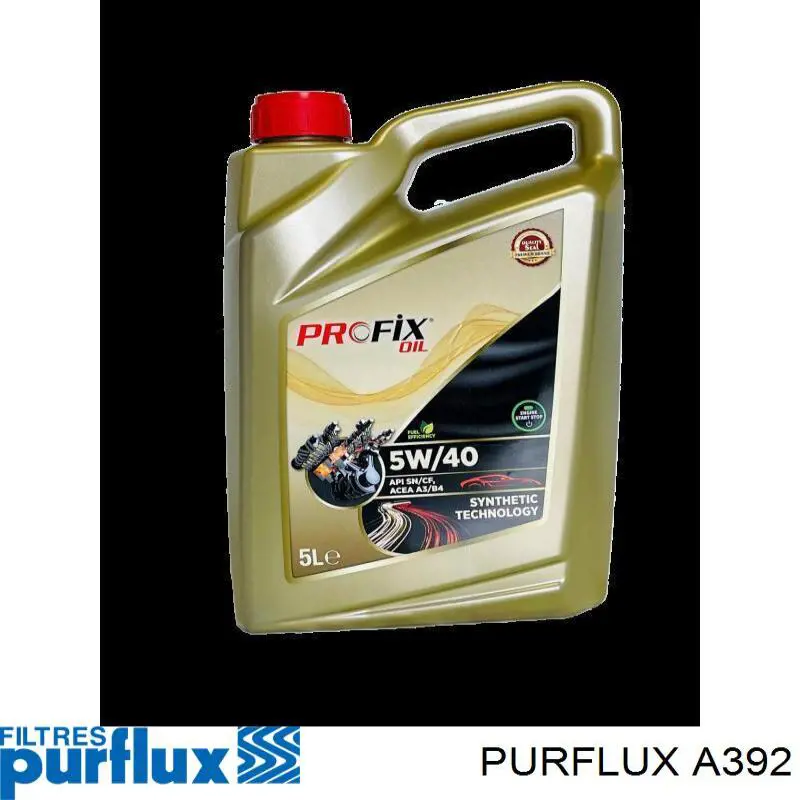 A392 Purflux Filtr powietrza