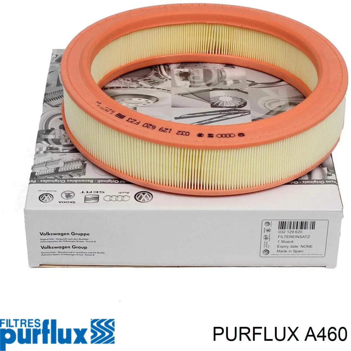 Filtr powietrza Purflux A460 cena, od 10,03 USD