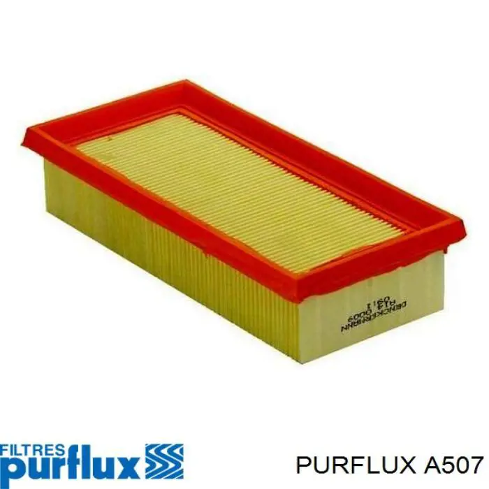 Do koszyka A507 Purflux Filtr powietrza