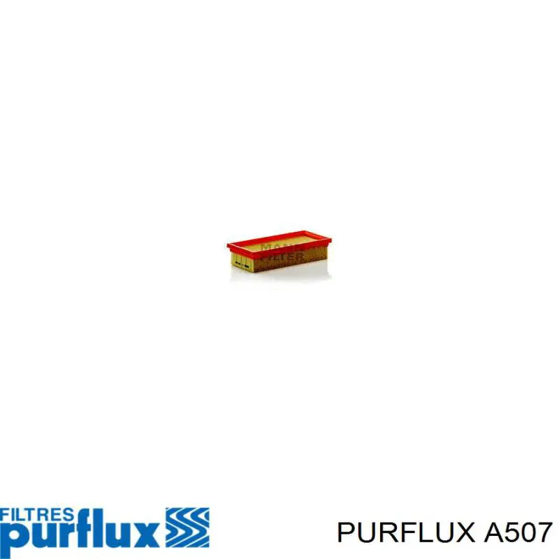 Filtr powietrza Purflux A507 cena, od 6,03 USD