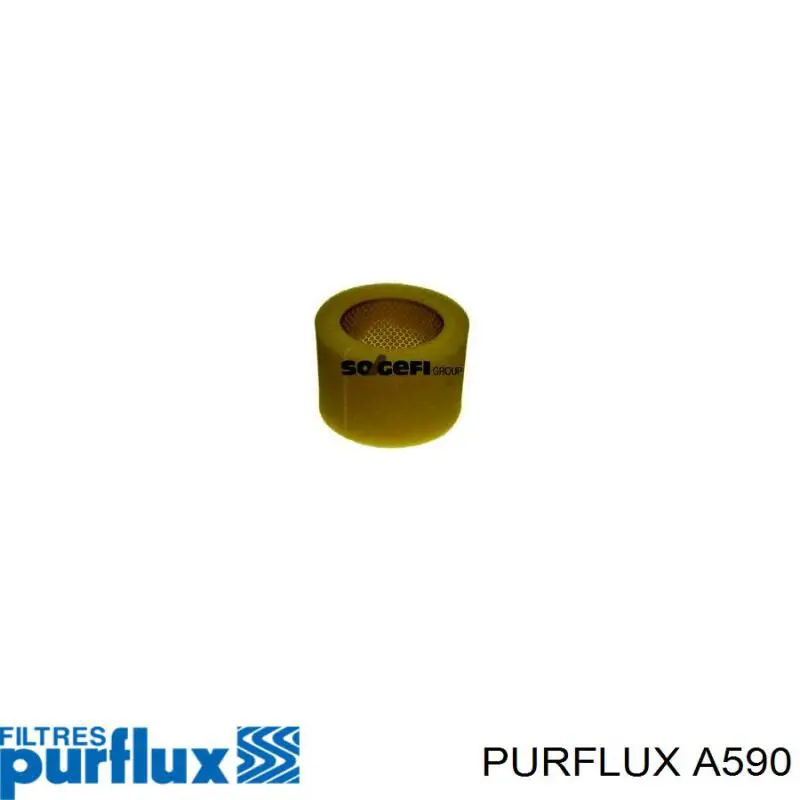 Filtr powietrza Purflux A590 cena, od 15,17 USD