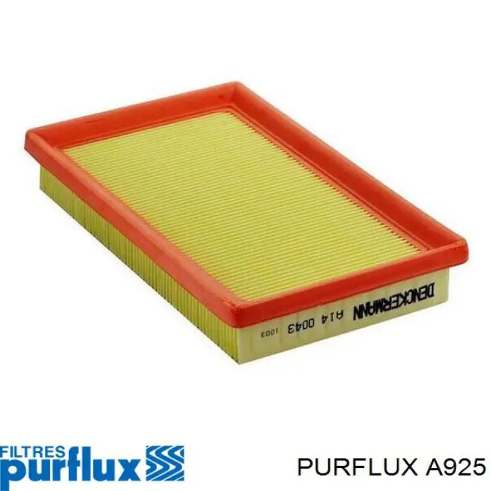 Filtr powietrza A925 Purflux