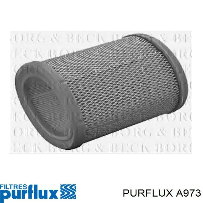 Filtr powietrza Purflux A973 cena, od 9,09 USD