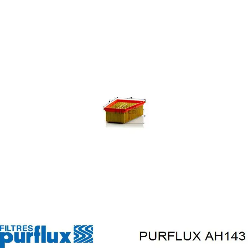 Filtr kabiny Purflux AH143 cena, od 7,31 USD