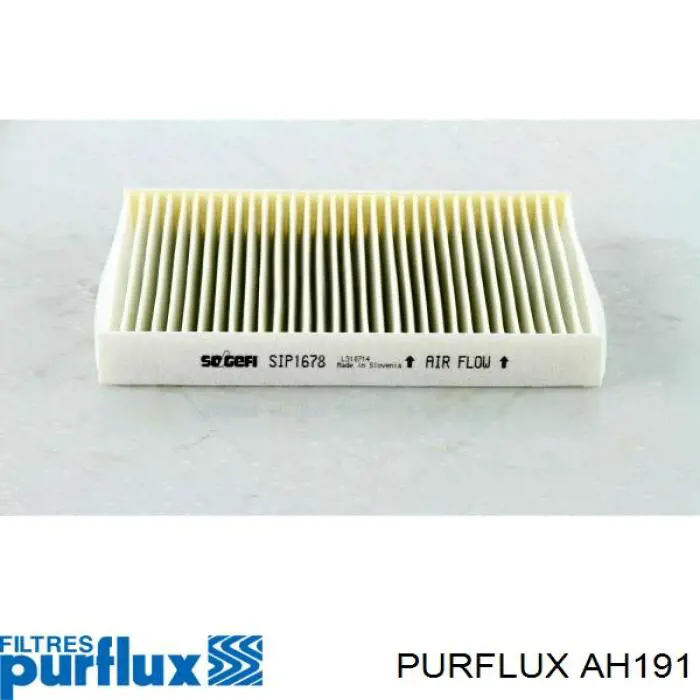 Filtr kabiny Purflux AH191 cena, od 9,90 USD