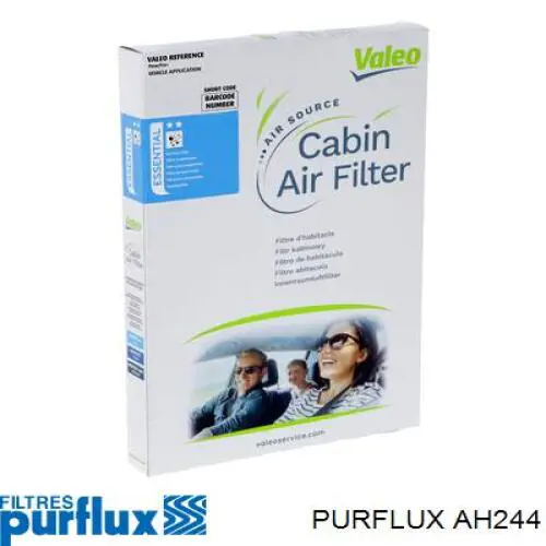 AH244 Purflux Filtr kabiny