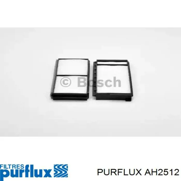 Do koszyka AH2512 Purflux Filtr kabiny