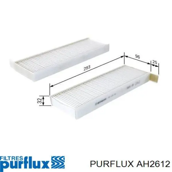 AH2612 Purflux Filtr kabiny