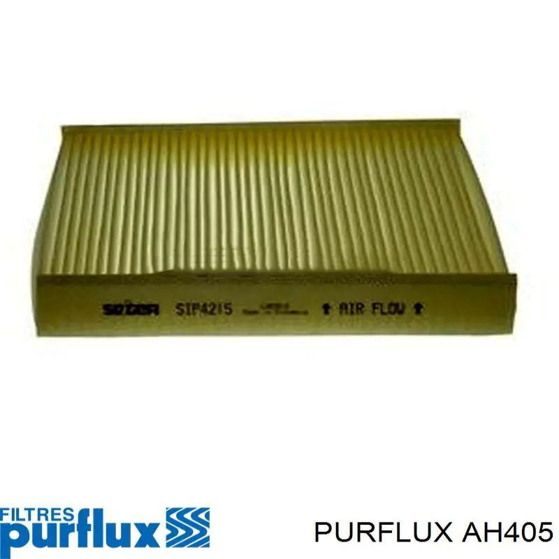 Do koszyka AH405 Purflux Filtr kabiny