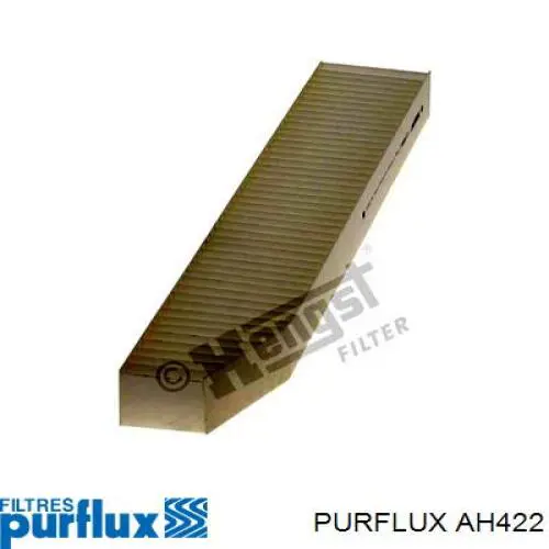 Filtr kabiny Purflux AH422 cena, od 9,63 USD