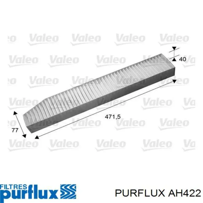 Filtr kabiny Purflux AH422