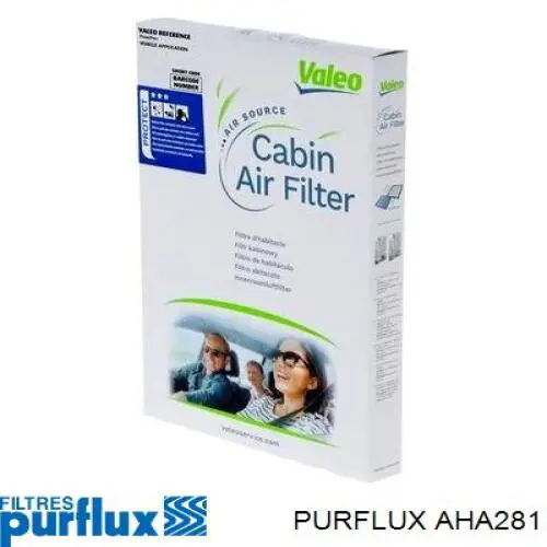 Filtr kabiny Purflux AHA281 cena, od 14,99 USD