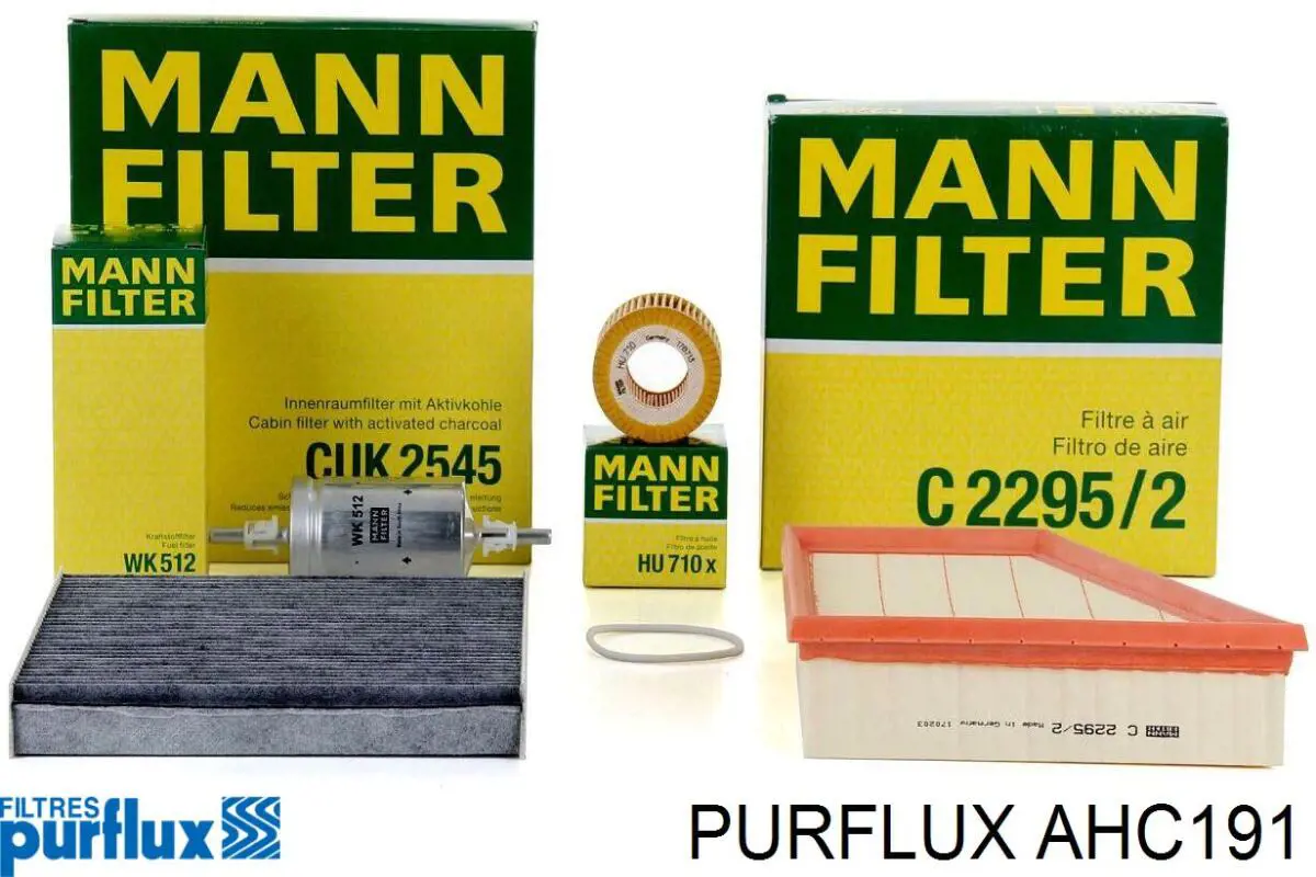 Filtr kabiny AHC191 Purflux