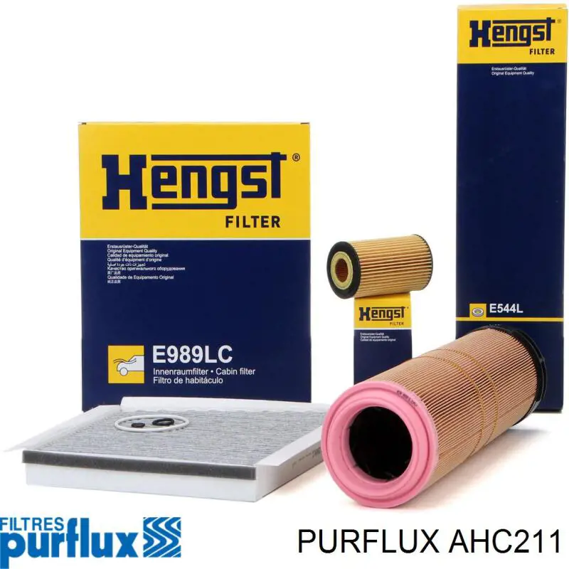 Do koszyka AHC211 Purflux Filtr kabiny