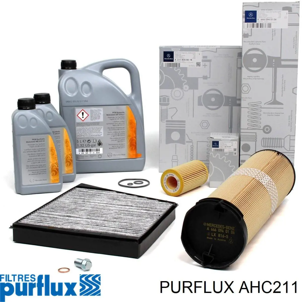 Filtr kabiny AHC211 Purflux