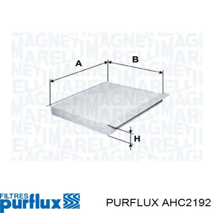 AHC2192 Purflux Filtr kabiny