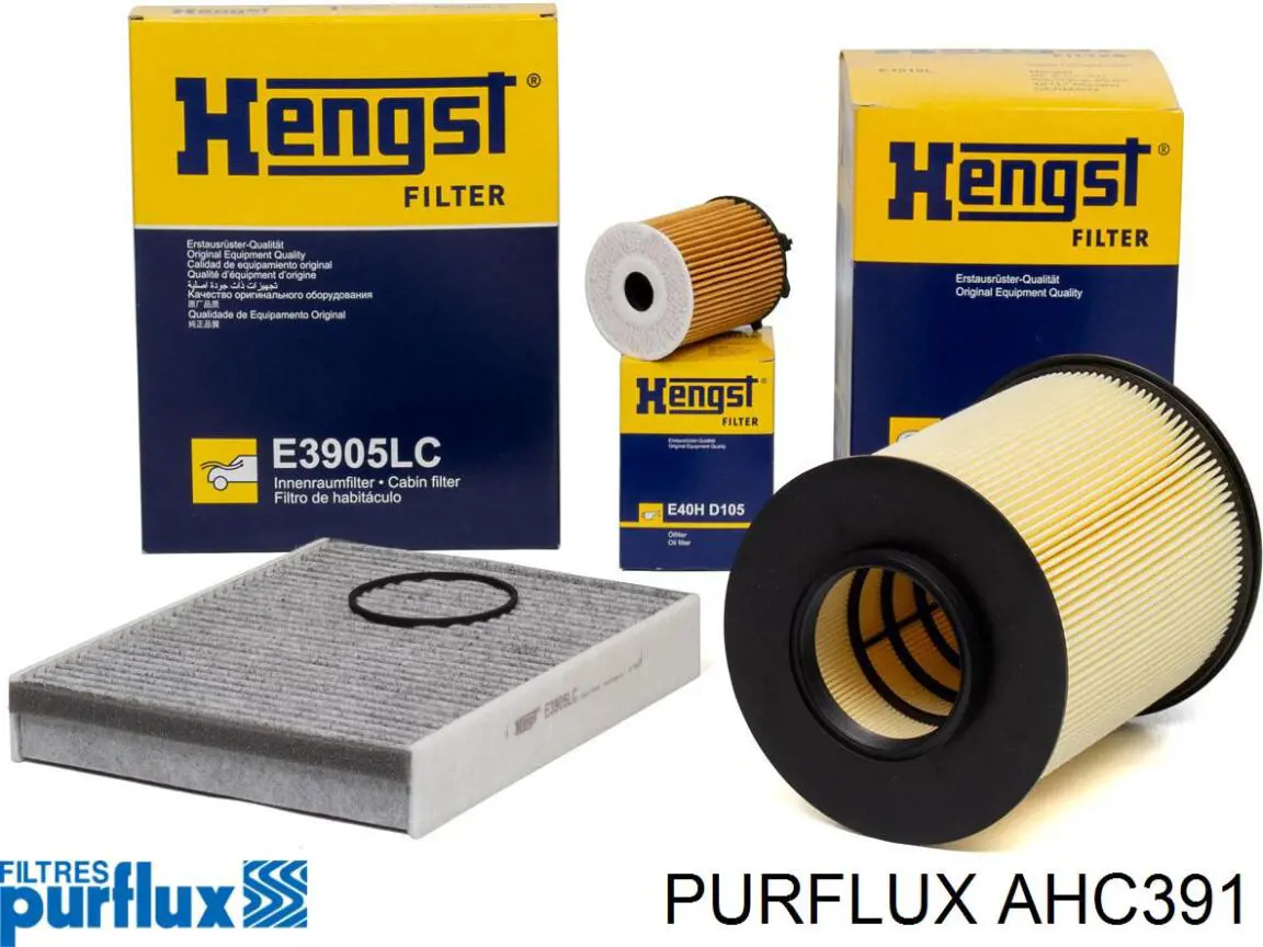 Filtr kabiny AHC391 Purflux