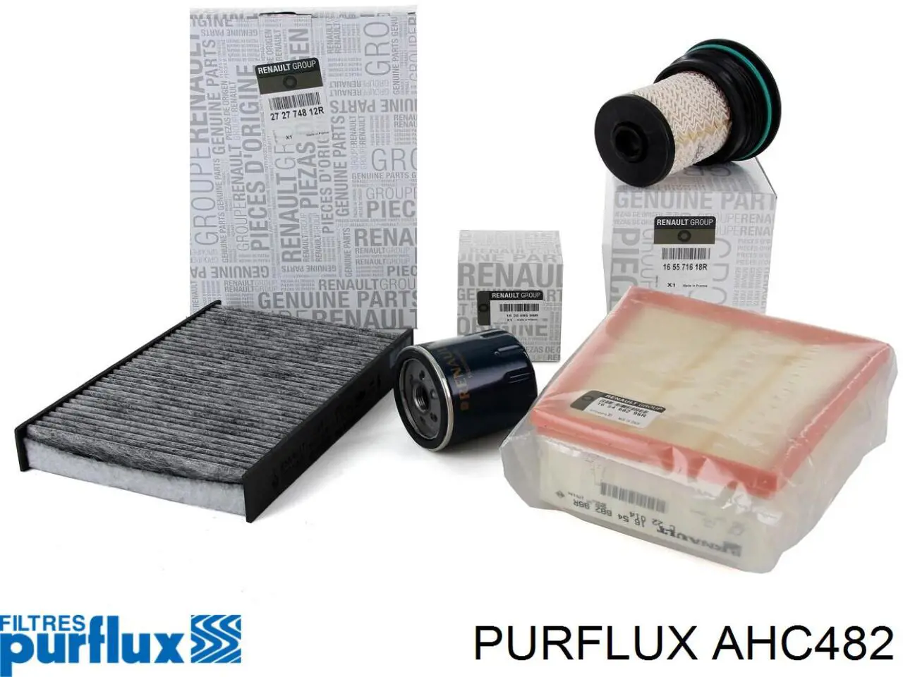 Do koszyka AHC482 Purflux Filtr kabiny