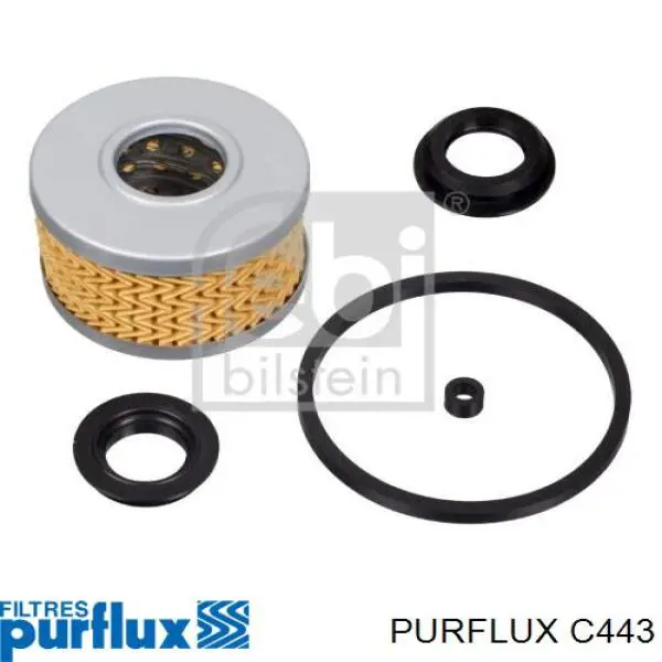 Filtr paliwa Purflux C443 cena, od 8,39 USD