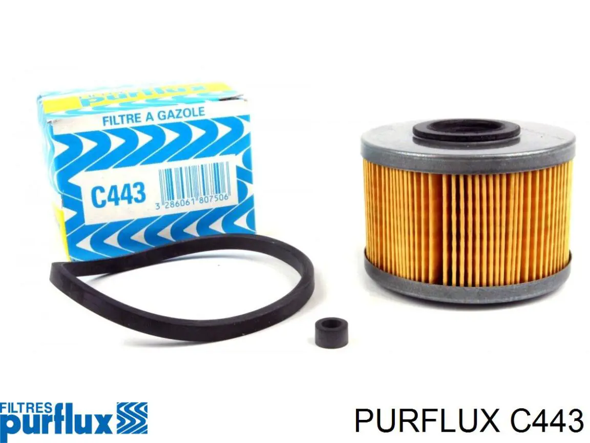 C443 Purflux Filtr paliwa