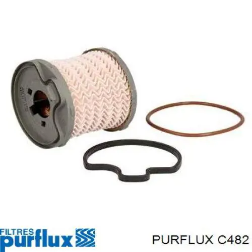 Filtr paliwa Purflux C482 cena, od 16,00 USD