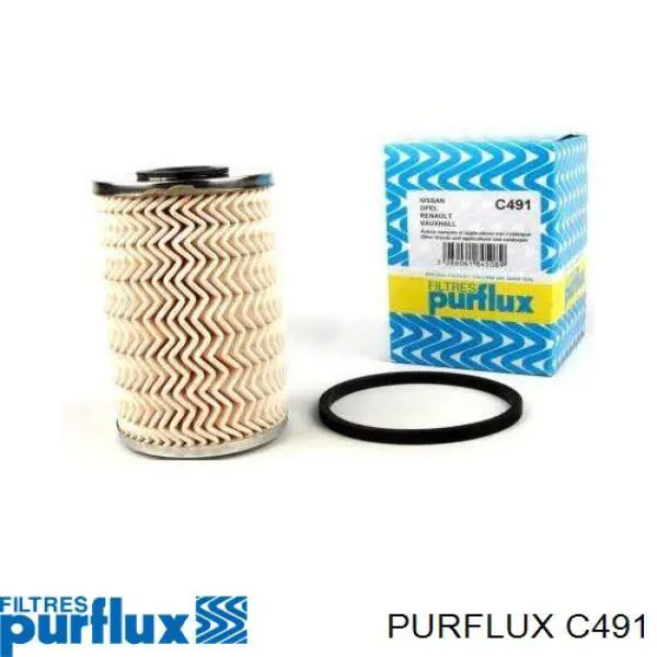 Filtr paliwa C491 Purflux