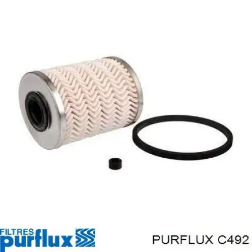 Do koszyka C492 Purflux Filtr paliwa