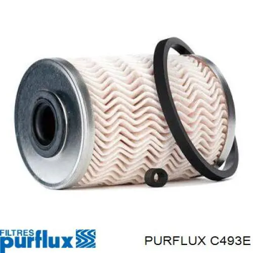 Do koszyka C493E Purflux Filtr paliwa