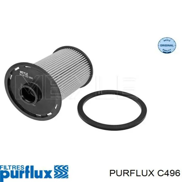 Filtr paliwa C496 Purflux