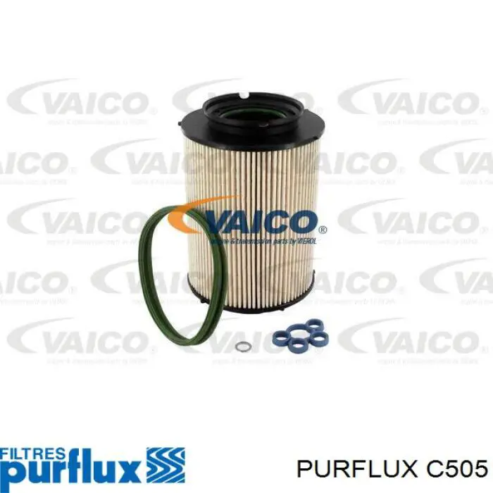 Do koszyka C505 Purflux Filtr paliwa
