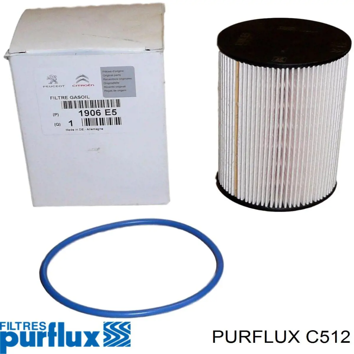 Filtr paliwa Purflux C512 cena, od 17,09 USD