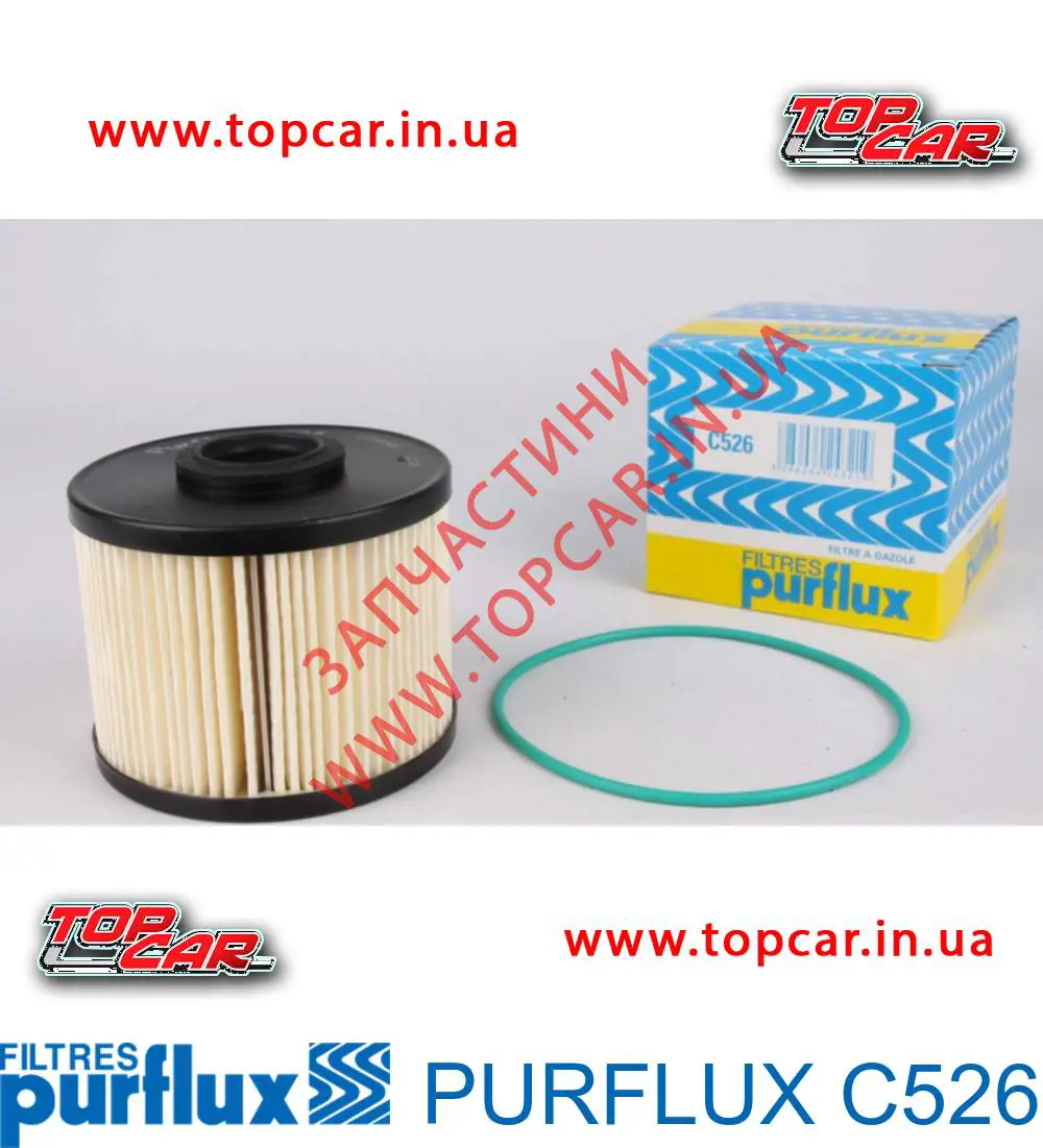 Filtr paliwa Purflux C526 cena, od 13,98 USD