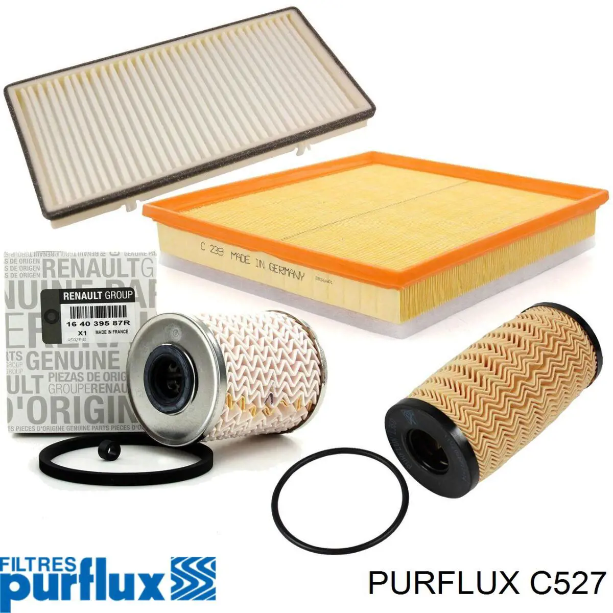 Do koszyka C527 Purflux Filtr paliwa