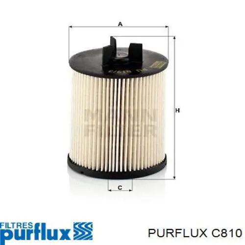C810 Purflux Filtr paliwa