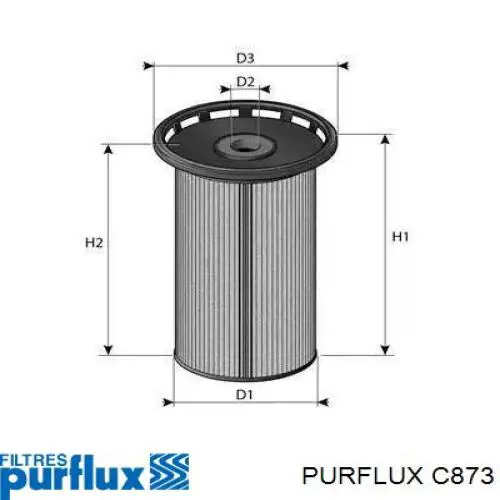 C873 Purflux filtr paliwa