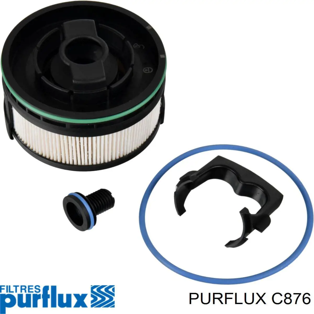 Filtr paliwa Purflux C876 cena, od 35,59 USD
