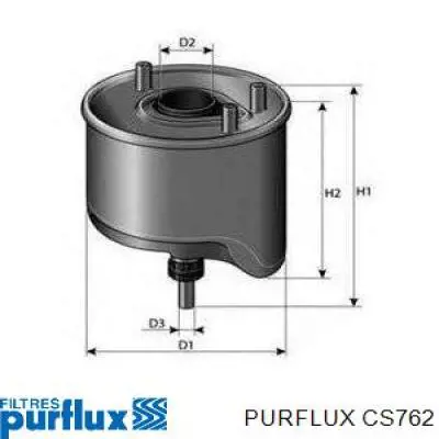 Filtr paliwa Purflux CS762 cena, od 37,57 USD