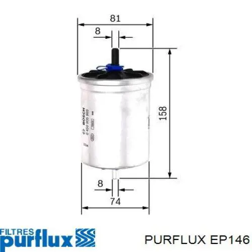 Do koszyka EP146 Purflux Filtr paliwa
