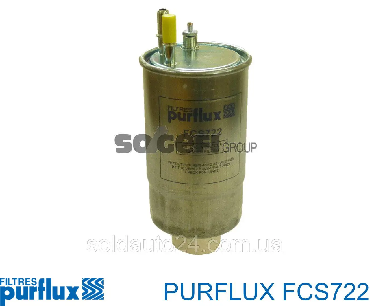 FCS722 Purflux Filtr paliwa