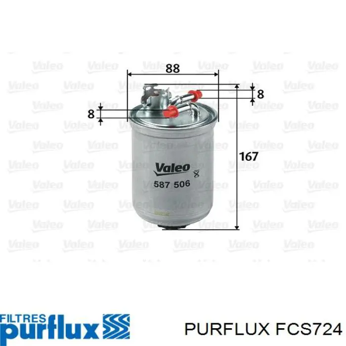 FCS724 Purflux Filtr paliwa