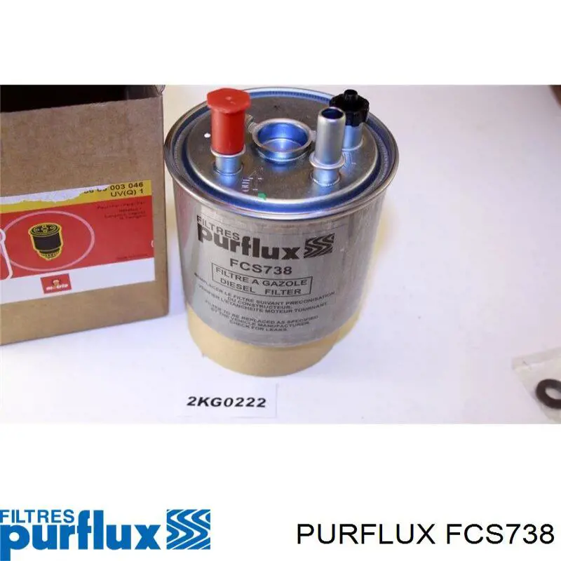 Filtr paliwa Purflux FCS738 cena, od 24,86 USD