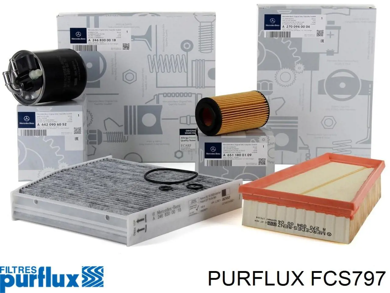 Do koszyka FCS797 Purflux Filtr paliwa