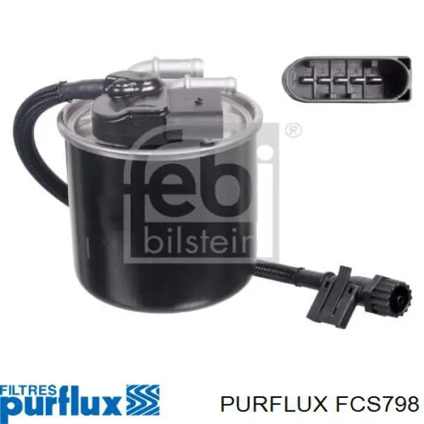 Filtr paliwa FCS798 Purflux