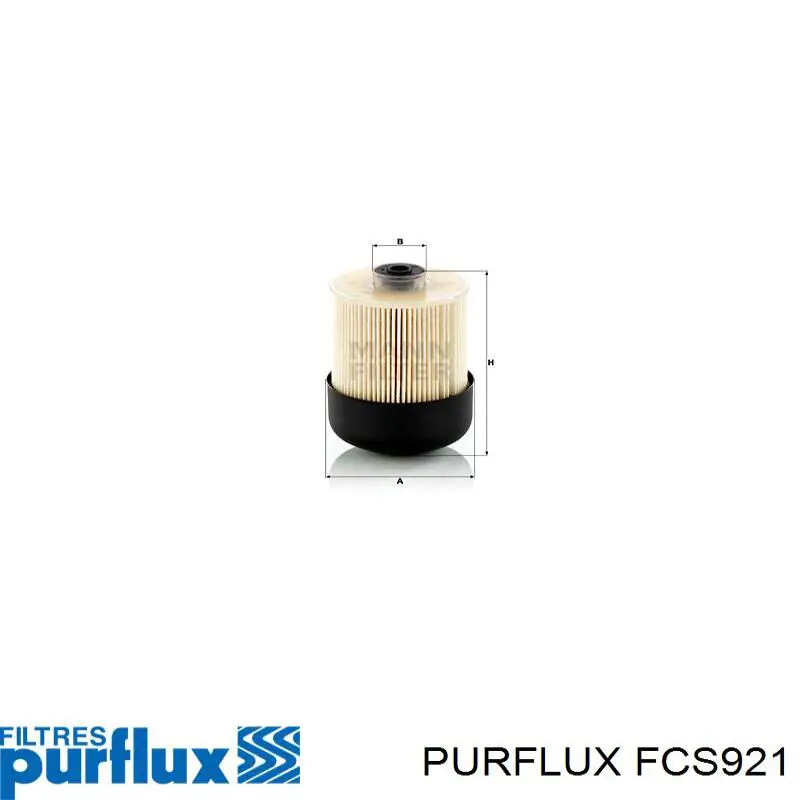 Obudowa filtra paliwa Purflux FCS921 cena, od 60,44 USD