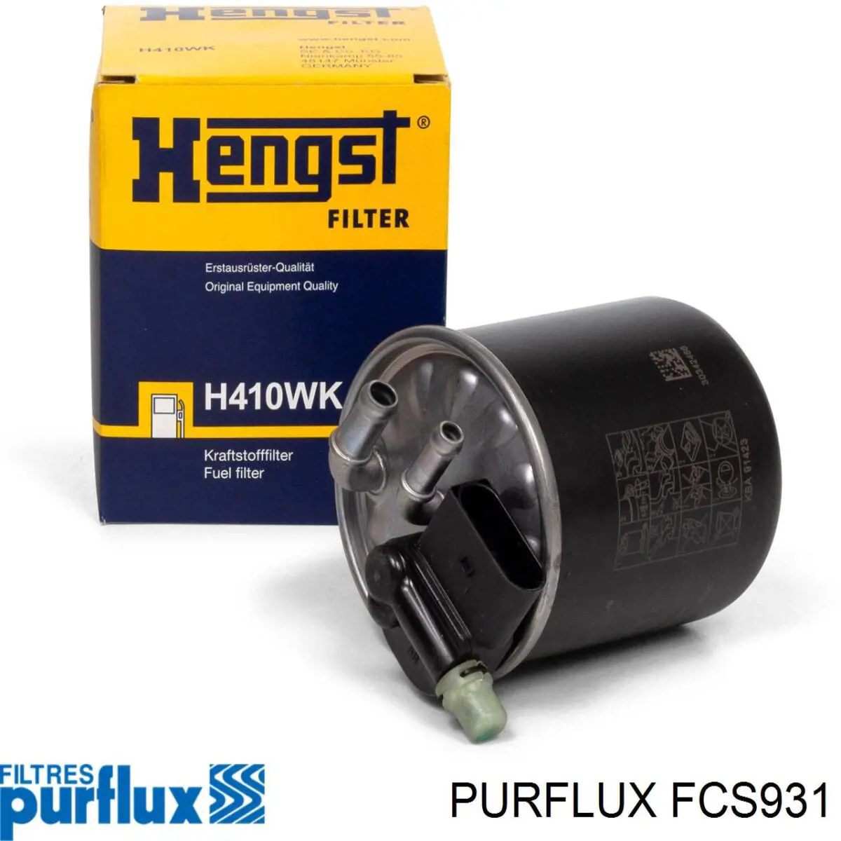 Filtr paliwa Purflux FCS931 cena, od 61,72 USD